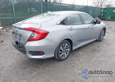2018 Honda Civic Ex z USA, uszkodzony, nr VIN 2HGFC2F72JH506137